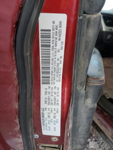 1C4PJMBS3EW273505 - 2014 JEEP CHEROKEE TRAILHAWK RED photo 13