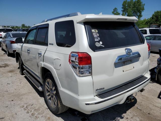 JTEBU5JR7A5003100 - 2010 TOYOTA 4RUNNER SR5 WHITE photo 2