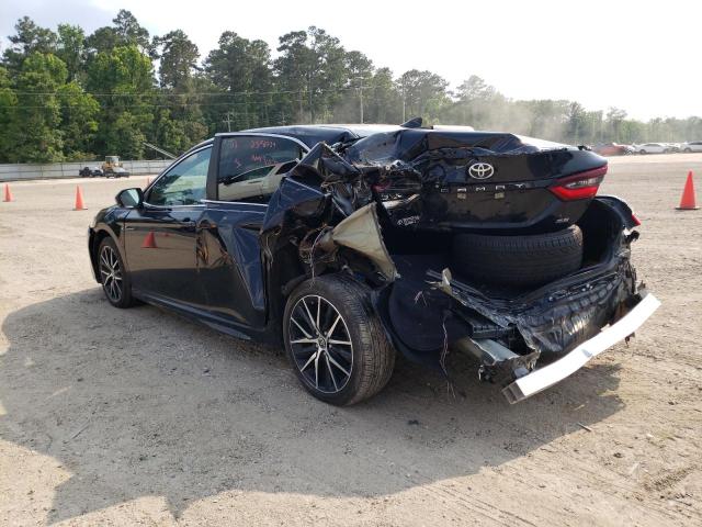 4T1T11AK0PU723555 - 2023 TOYOTA CAMRY SE NIGHT SHADE BLACK photo 2