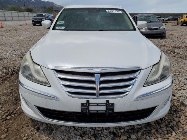 KMHGC4DD5DU212736 - 2013 HYUNDAI GENESIS 3.8L WHITE photo 5