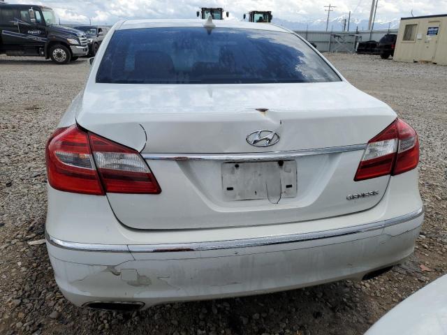 KMHGC4DD5DU212736 - 2013 HYUNDAI GENESIS 3.8L WHITE photo 6