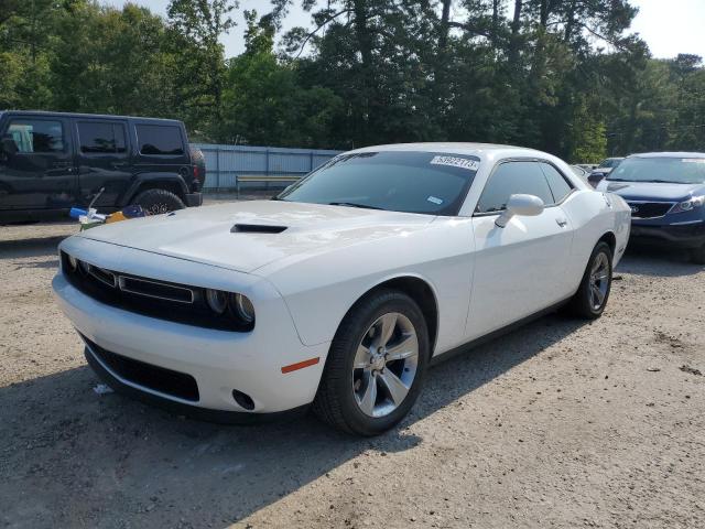 2C3CDZAG3GH101898 - 2016 DODGE CHALLENGER SXT WHITE photo 1