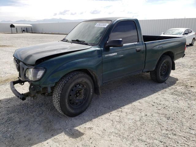 5TENL42N34Z375478 - 2004 TOYOTA TACOMA GREEN photo 1