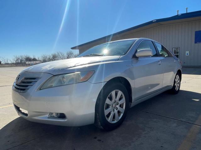 4T1BB46K87U026248 - 2007 TOYOTA CAMRY HYBRID SILVER photo 2