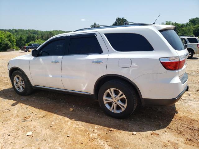 1C4RDJDG6DC510317 - 2013 DODGE DURANGO CREW WHITE photo 2