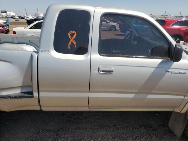 5TESN92N02Z016922 - 2002 TOYOTA TACOMA XTRACAB PRERUNNER ვერცხლისფერი ფოტო 10