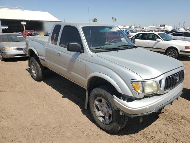 5TESN92N02Z016922 - 2002 TOYOTA TACOMA XTRACAB PRERUNNER ვერცხლისფერი ფოტო 4
