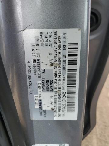 JM1CW2BL1C0105486 - 2012 MAZDA 5 SILVER photo 12