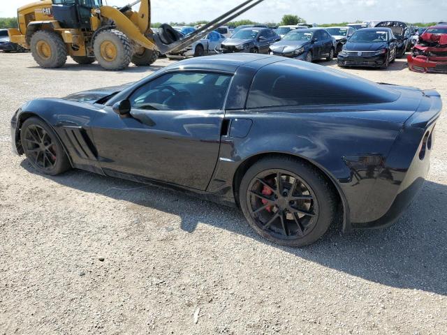 1G1YW2DW4C5109850 - 2012 CHEVROLET CORVETTE GRAND SPORT BLACK photo 2