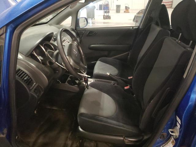 JHMGD38607S050939 - 2007 HONDA FIT S 蓝色 照片 7