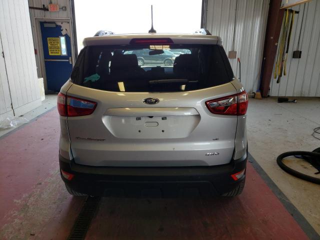 MAJ6S3GL7MC455508 - 2021 FORD ECOSPORT SE SILVER photo 6