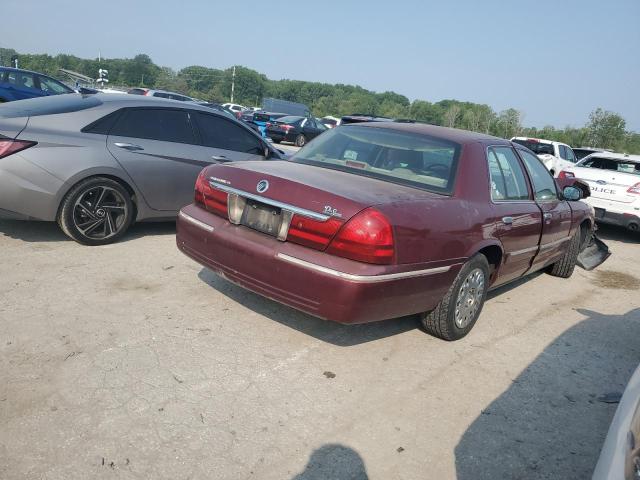 2MEFM74W24X602751 - 2004 MERCURY GRAND MARQ GS BURGUNDY photo 3