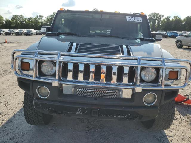 5GRGN23U15H124179 - 2005 HUMMER H2 BLACK photo 5