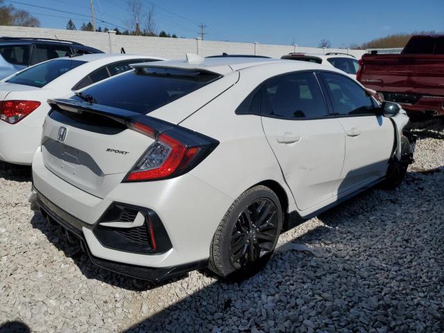 SHHFK7H41MU214005 - 2021 HONDA CIVIC SPORT 白色 照片 3