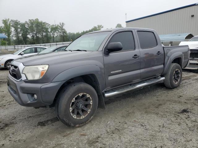 5TFJU4GN6DX042073 - 2013 TOYOTA TACOMA DOUBLE CAB PRERUNNER GRAY photo 1