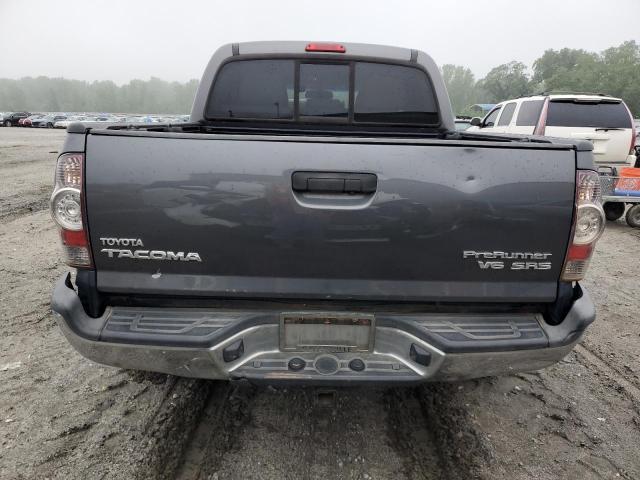5TFJU4GN6DX042073 - 2013 TOYOTA TACOMA DOUBLE CAB PRERUNNER GRAY photo 6