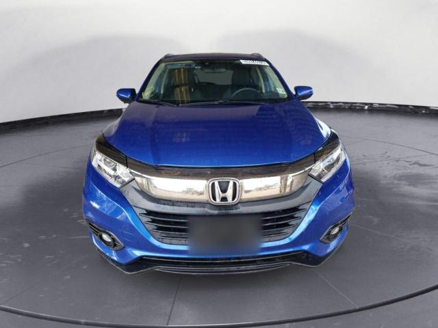 3CZRU6H54MM745796 - 2021 HONDA HR-V EX BLUE photo 5