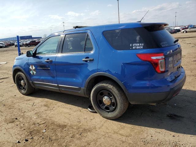 1FM5K8AT8FGC52713 - 2015 FORD EXPLORER POLICE INTERCEPTOR 蓝色 照片 2