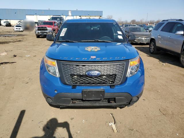 1FM5K8AT8FGC52713 - 2015 FORD EXPLORER POLICE INTERCEPTOR 蓝色 照片 5