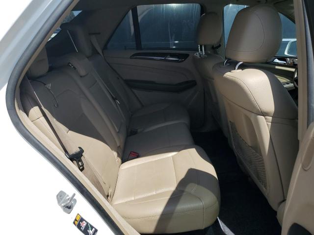4JGDA5HB5EA343367 - 2014 MERCEDES-BENZ ML 350 4MATIC WHITE photo 10
