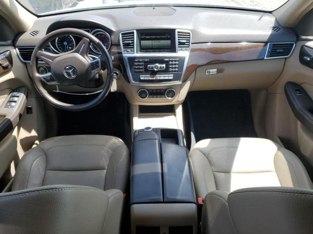 4JGDA5HB5EA343367 - 2014 MERCEDES-BENZ ML 350 4MATIC WHITE photo 8