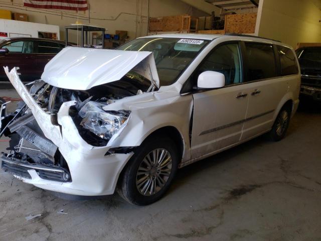 2C4RC1CG3GR285547 - 2016 CHRYSLER TOWN & COU TOURING L WHITE photo 1