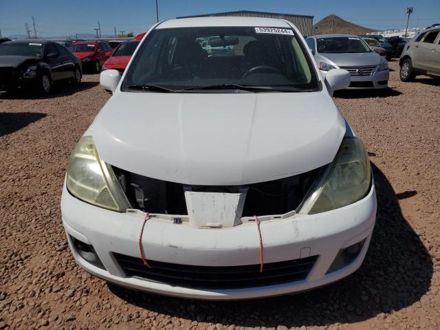 3N1BC13EX8L421500 - 2008 NISSAN VERSA S WHITE photo 5