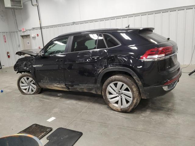 1V2KE2CA3NC223597 - 2022 VOLKSWAGEN ATLAS CROS SE BLACK photo 2