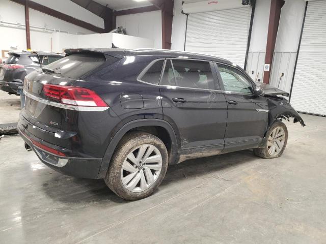 1V2KE2CA3NC223597 - 2022 VOLKSWAGEN ATLAS CROS SE BLACK photo 3