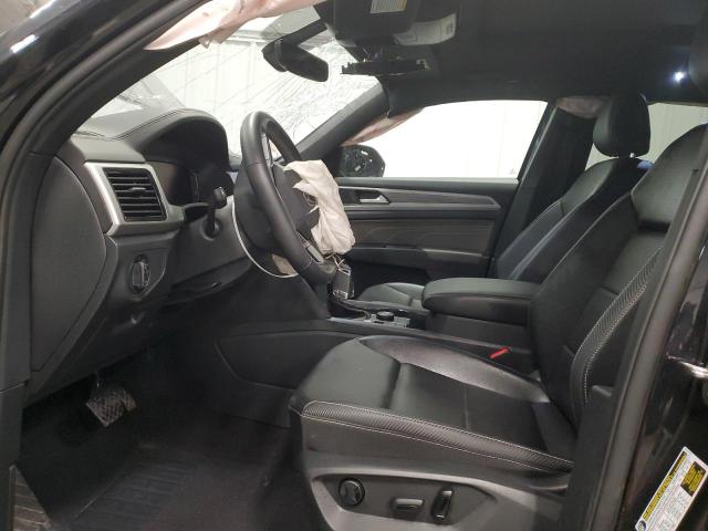 1V2KE2CA3NC223597 - 2022 VOLKSWAGEN ATLAS CROS SE BLACK photo 7