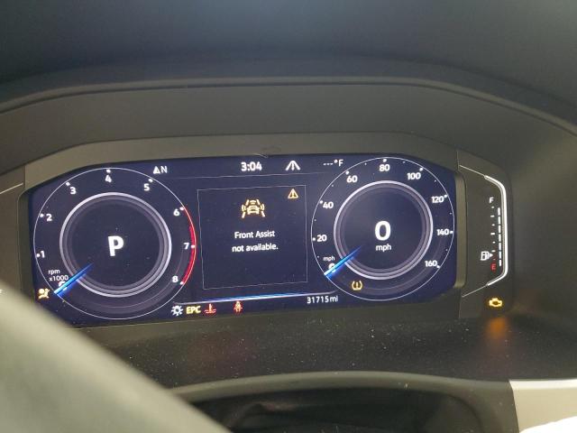 1V2KE2CA3NC223597 - 2022 VOLKSWAGEN ATLAS CROS SE BLACK photo 9