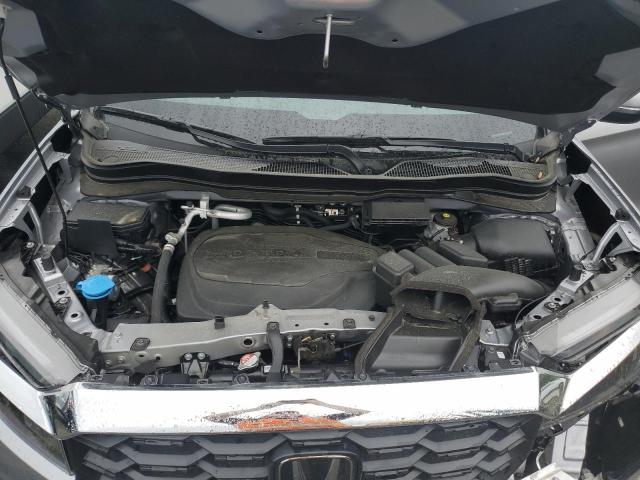 5FNYF8H51NB019696 - 2022 HONDA PASSPORT EXL GRAY photo 12