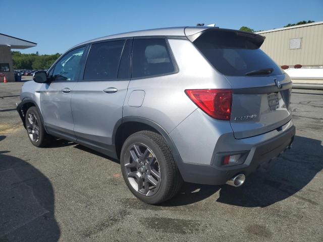 5FNYF8H51NB019696 - 2022 HONDA PASSPORT EXL GRAY photo 2