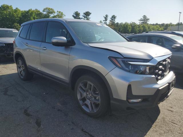 5FNYF8H51NB019696 - 2022 HONDA PASSPORT EXL GRAY photo 4