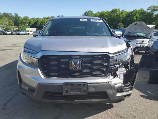 5FNYF8H51NB019696 - 2022 HONDA PASSPORT EXL GRAY photo 5