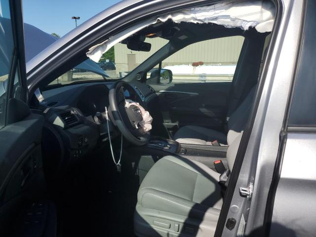 5FNYF8H51NB019696 - 2022 HONDA PASSPORT EXL GRAY photo 7