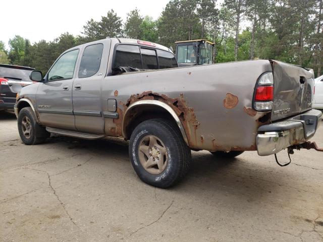 5TBBT4415YS056706 - 2000 TOYOTA TUNDRA ACCESS CAB TAN photo 2