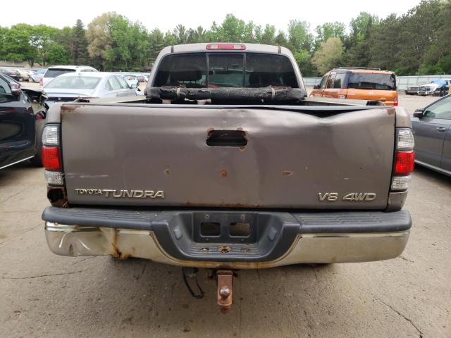 5TBBT4415YS056706 - 2000 TOYOTA TUNDRA ACCESS CAB TAN photo 6