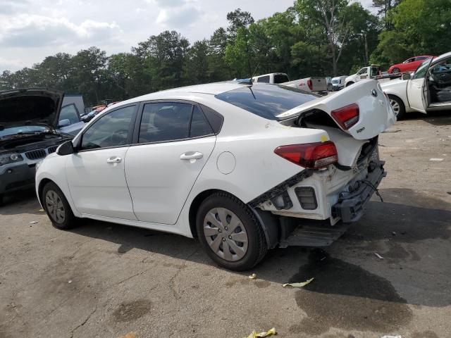 3KPA24AB3KE214495 - 2019 KIA RIO S WHITE photo 2