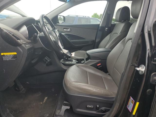 5NMZWDLA6HH052004 - 2017 HYUNDAI SANTA FE S BLACK photo 7