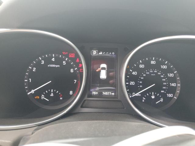 5NMZWDLA6HH052004 - 2017 HYUNDAI SANTA FE S BLACK photo 9