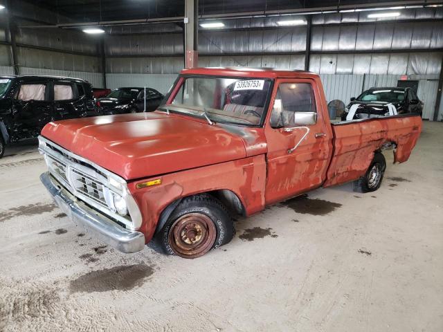 F10BLX81527 - 1977 FORD F-100 RED photo 1