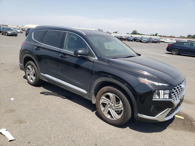 5NMS24AJ1NH456114 - 2022 HYUNDAI SANTA FE SEL Սև լուսանկար 4