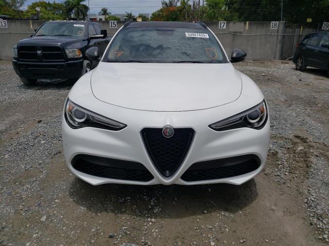 ZASPAJAN1K7C69637 - 2019 ALFA ROMEO STELVIO WHITE photo 5