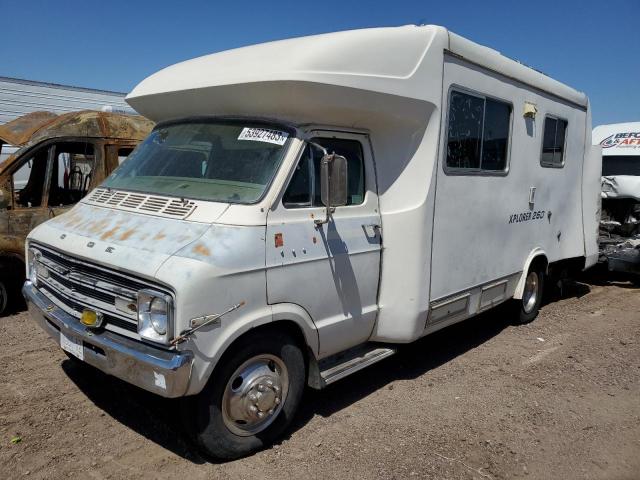 F44CF6V118315 - 1976 DODGE TRAILER WHITE photo 1