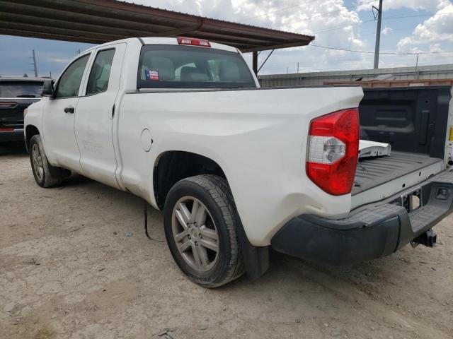 5TFRM5F17FX089896 - 2015 TOYOTA TUNDRA DOUBLE CAB SR/SR5 WHITE photo 2