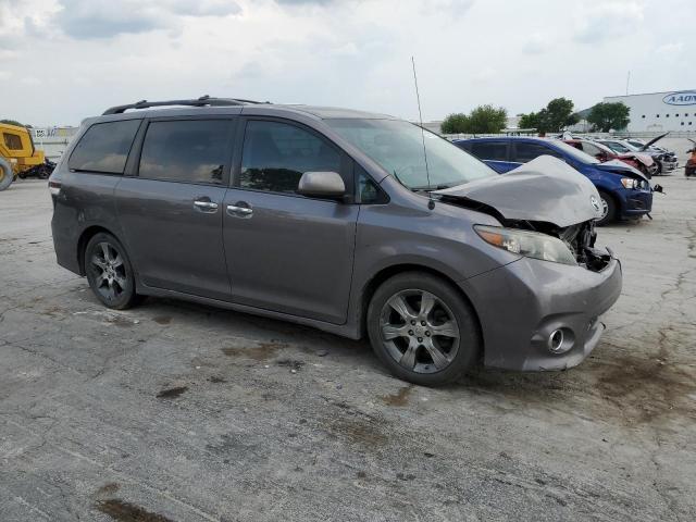 5TDXK3DCXDS390560 - 2013 TOYOTA SIENNA SPORT GRAY photo 4