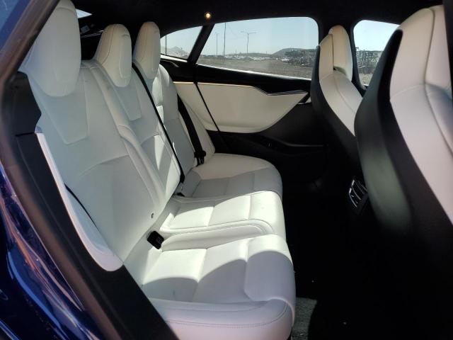 5YJSA1E22JF244886 - 2018 TESLA MODEL S ლურჯი ფოტო 10