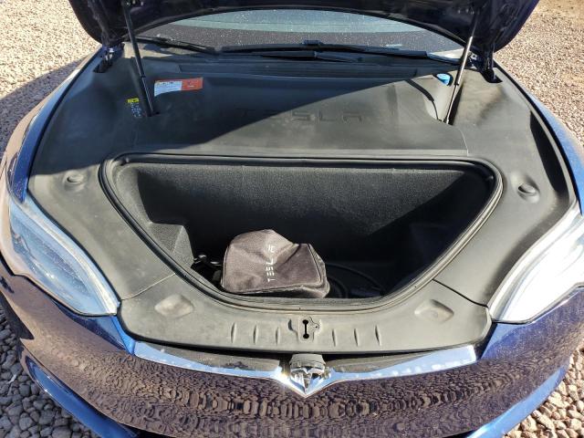 5YJSA1E22JF244886 - 2018 TESLA MODEL S ლურჯი ფოტო 11