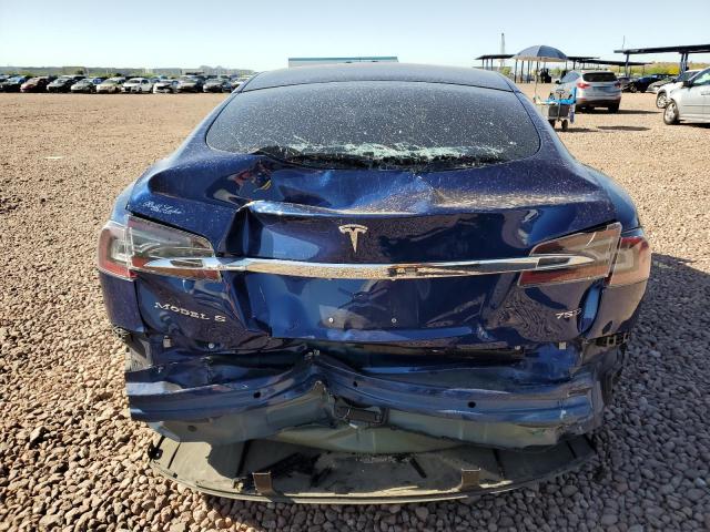5YJSA1E22JF244886 - 2018 TESLA MODEL S ლურჯი ფოტო 6